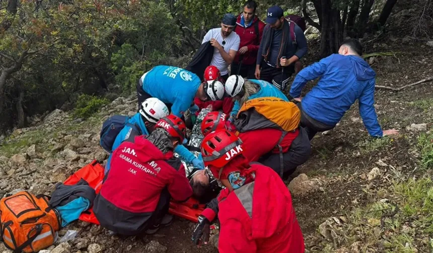 Likya Yolu'nda Kurtarma Operasyonu