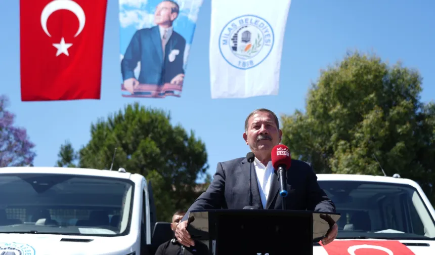 Muğla Milas'ta araç filosuna 7 takviye daha