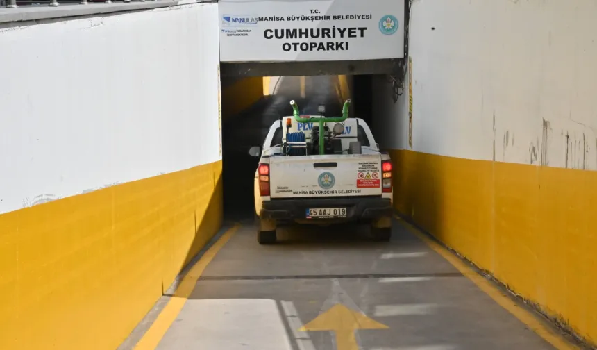 Manisa'da kapalı alanlarda larvasit uygulaması