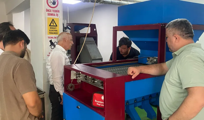 Artvin Ticaret Borsası'ndan fındık üretim tesisine ziyaret
