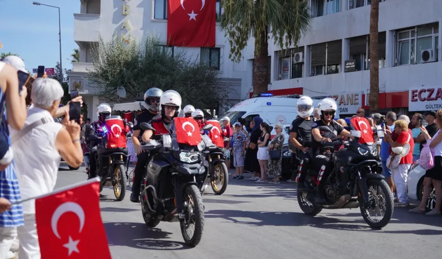 Ayvalık'ta 30 Ağustos coşkusu
