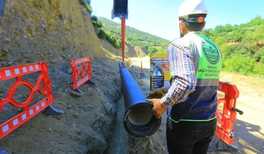 Denizli'de sürdürülebilir içme suyu için yeni yatırım