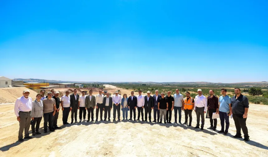 Gaziantep'te havaalanı yolunda çalışmalar tam gaz