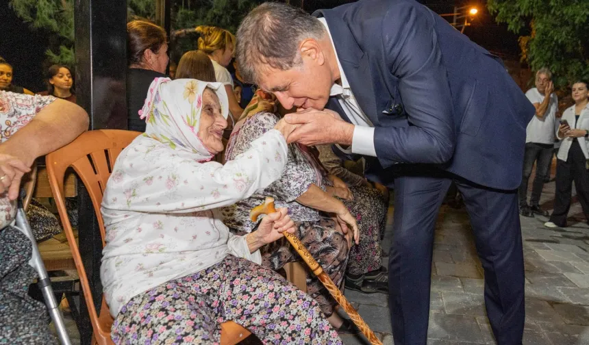 İzmir'de Başkan Tugay'dan Beydağlı kadınlara çağrı