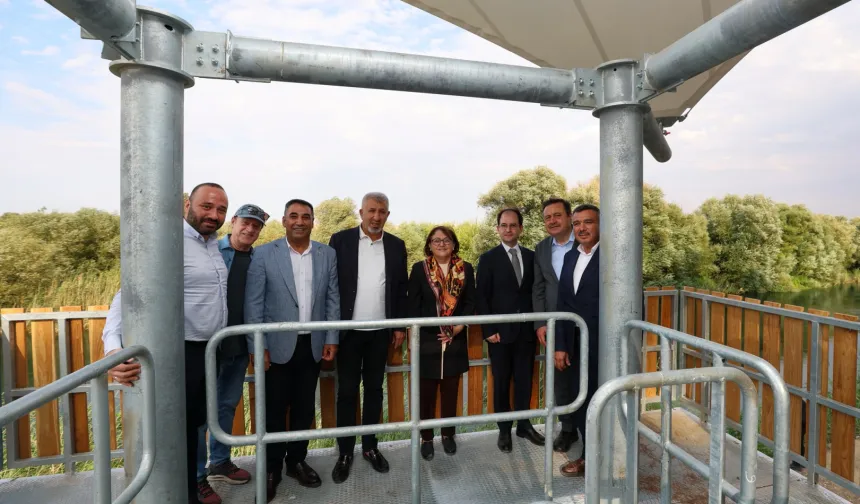 Karkamış Kuş Cenneti'nde son hazırlıklar