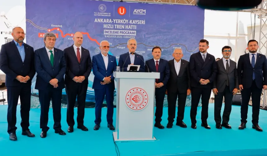 Kayseri YHT hattına sıkı takip