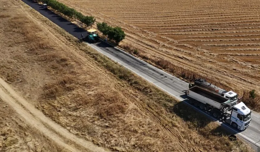 Kırsal yollara neşter