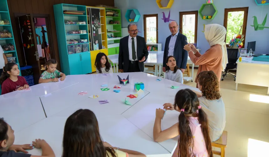 Konya Selçuklu'da Kaymakam Candan'dan öğrenme ortamlarına inceleme