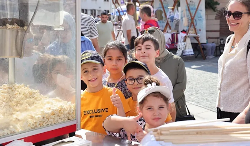 Kütahya Germiyan Sokak çocuklarla şenlendi