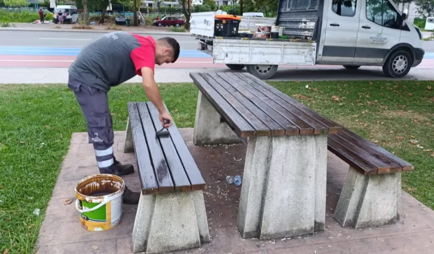 Ordu'da kent mobilyaları yenileniyor